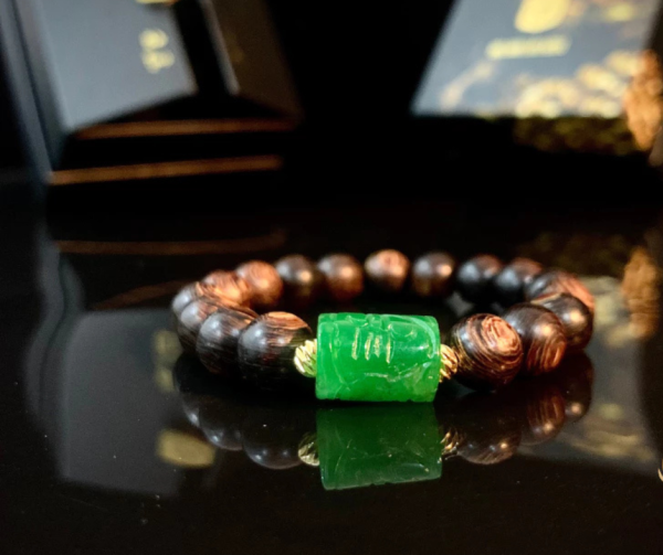 Authentic Agarwood & Natural Gemstone Bracelet