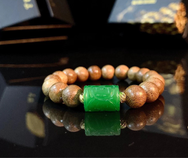 Authentic Agarwood & Natural Gemstone Bracelet